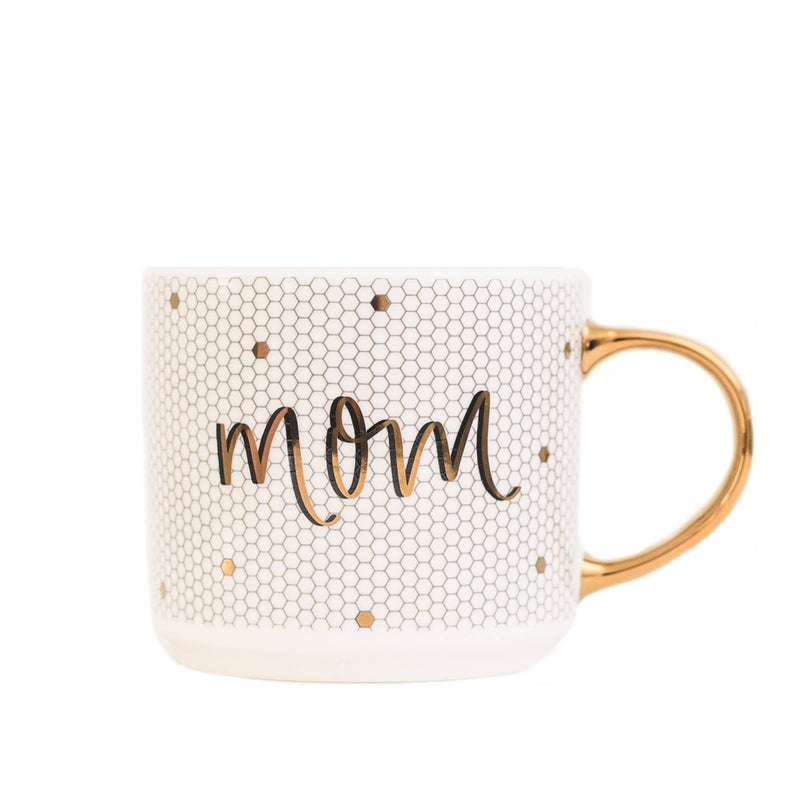 Sweet Water Decor, Coffee and tea mugs, gold tile coffee mug, trendy coffee mugs, shipping to canada and USA. Perfect for mothers day, graduation and custom gift boxes, valentines day, anniversaries, mothers day