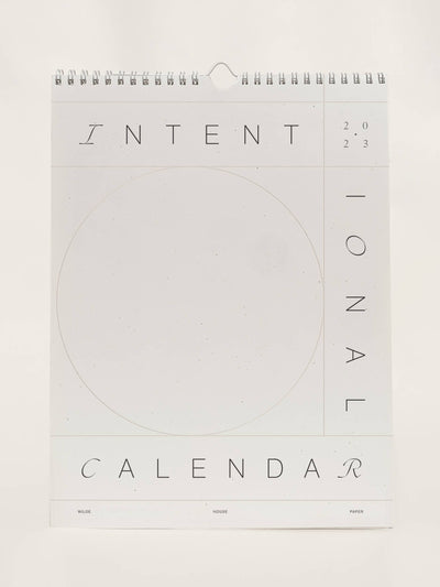 2023 Intentional Wall Calendar - The Self-Care Shop