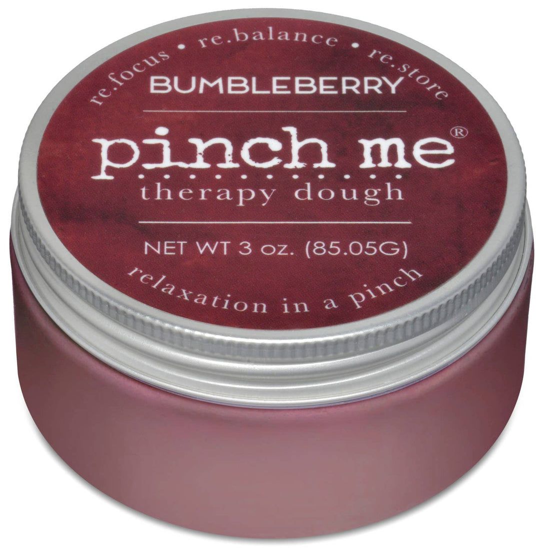 stress reduction tool anxiety mental health tool pinch me dough bumbleberry  mental health  mental health tools  therapy dough  stress relief  depression  mood boosting  relaxation  stress  pinch  notsale  anxiety. pinch me dough.