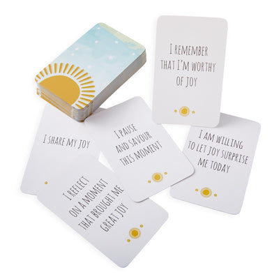 May You Find Joy Intention Card Deck - Ritual Gift Set - The Self-Care Shop. Affirmation Card Decks Canada